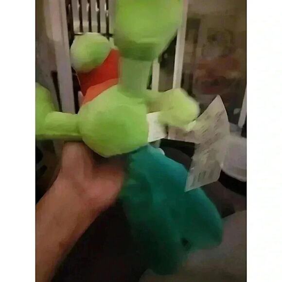 Pokemon 8 Inch Plush Treecko Plush Stuffed Animal NWT A1 Excellent - Picture 4 of 9